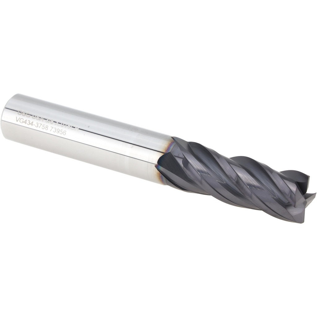 OSG Osg VG434-3758 Corner Radius End Mill 3/8 in 4 Flute Tialn