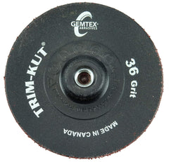 Weiler 59300 Trim-Kut Grinding Disc 36 Grit 3 Inch Diameter Pack of 25