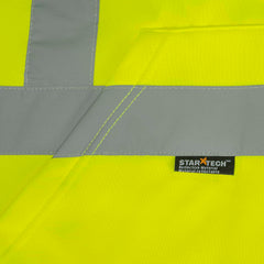 Pioneer V1060461U-XL High Visibility Safety Hoodie Reflective Hi Vis Sweatshirt Jacket X-Large