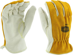 West Chester 9414/2XL Driver Gloves 2XL Tan White