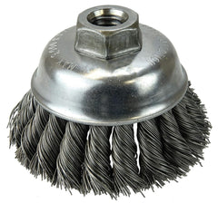 Weiler 12746 Knot End Wire Brush 3-1/2 Inches