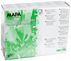 MAPA Professional 980428 Disposable Nitrile Glove Power Large Pack of 100