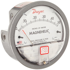 Dwyer 2000-0 Magnehelic Differential Pressure Gauge, 2000: 0-0.5 WC