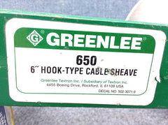 Greenlee 650 Hook-Type S 6 Inch