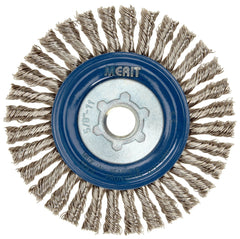 Norton 69936653351 Stringer Bead Knot Wire Brush 6 inches