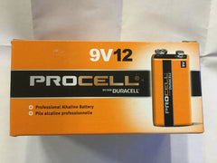 Duracell PC1604 Procell 9 Volt Battery Alkaline (12/Pack)