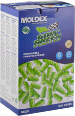 Moldex 6620 Goin' Green Foam Earplugs Uncorded 200 Pairs Box