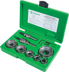 Greenlee 648 Carbide Cutter Quick Change 9-Piece