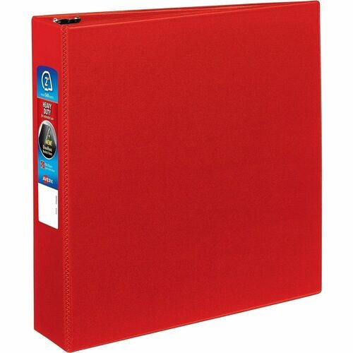 AVERY Avery AVE79582 Heavy Duty Ring Binder 2 Inch Red