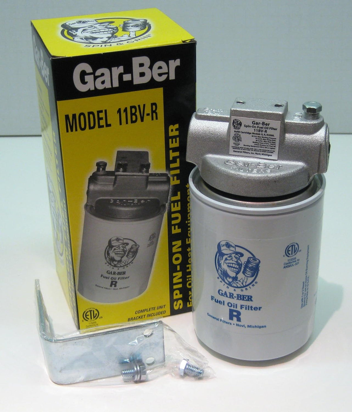 Gar-Ber Filters 11BV-R Garber Filters Product 11BV-R 10 GPH Filter W/Bracket