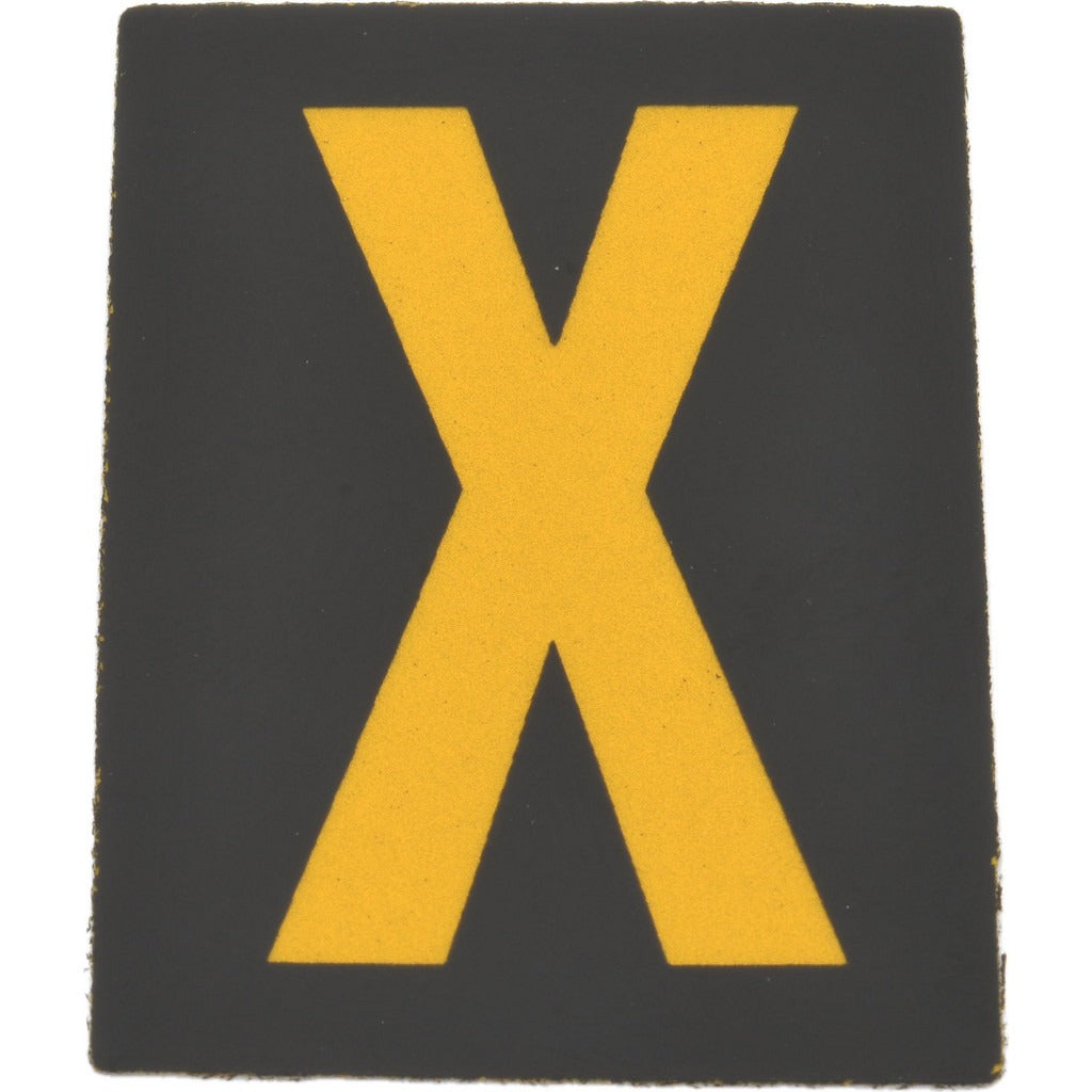STRANCO Stranco RUM5PK-100-X Number Letter Label 1-3/8 in