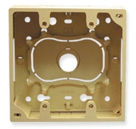 ICC Icc ICACSMBDIV Mounting Box Junction Double Gang (2-Gang)