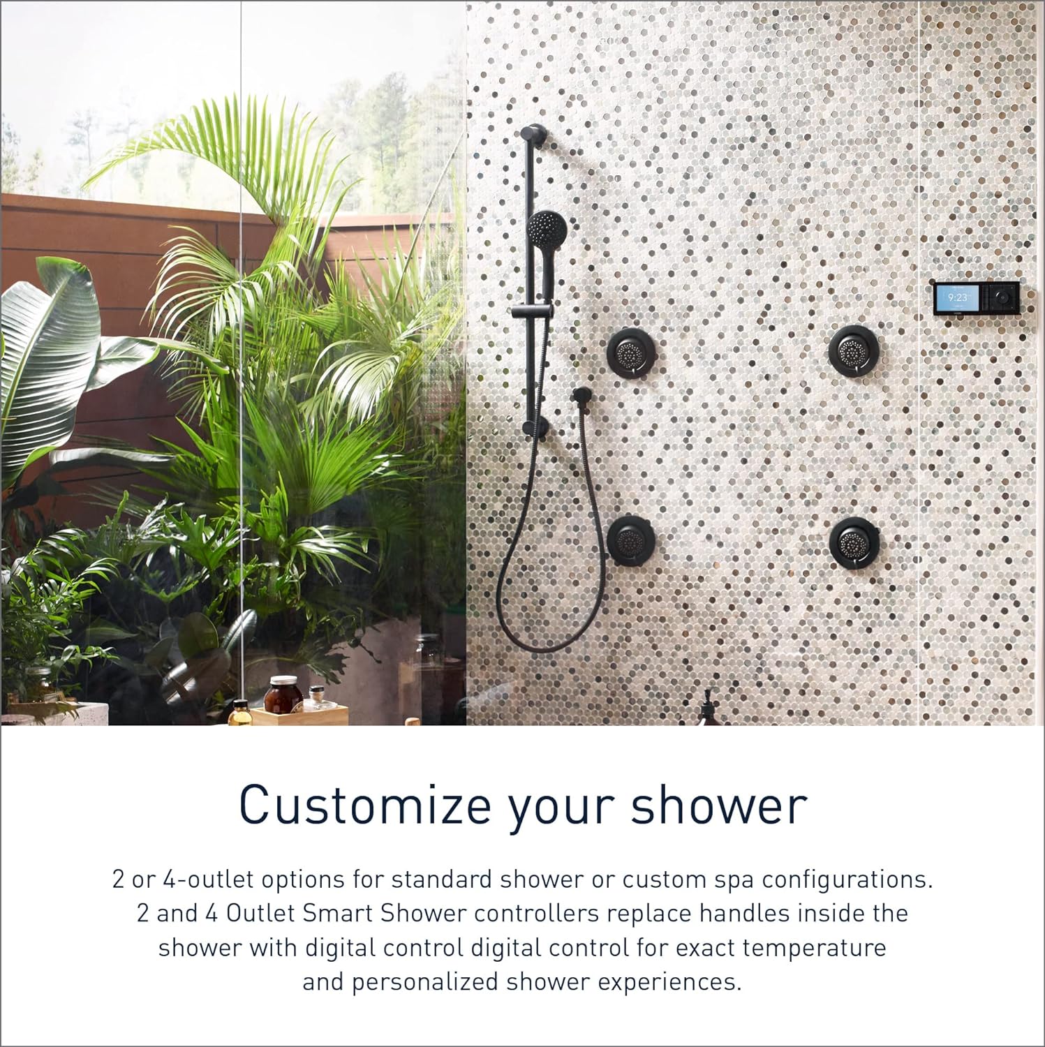 Moen S3102 U by Moen Digital Thermostatic Shower 2-Port Valve 0.5 Inch Connections