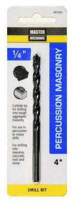 DISSTON CO Disston Company 691204 Masonry Drill Bit 1/4 X 4 in