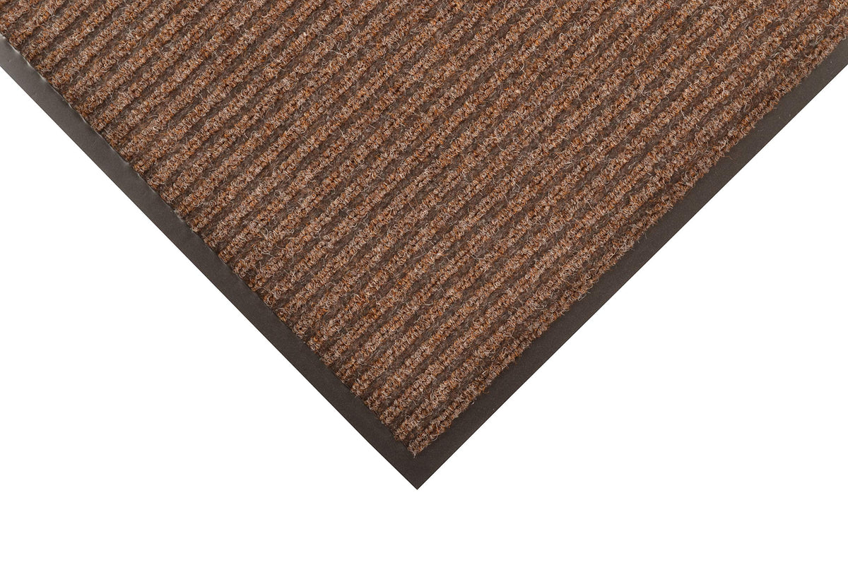 Notrax 117S0046BR Heritage Rib Entrance Mat, Brown, 4 ft x 6 ft