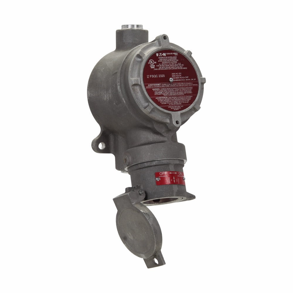 EATON Eaton FSQC2320 Crouse-Hinds Arktite FSQC interlocked receptacle with switch 30A (3/4 in hub)