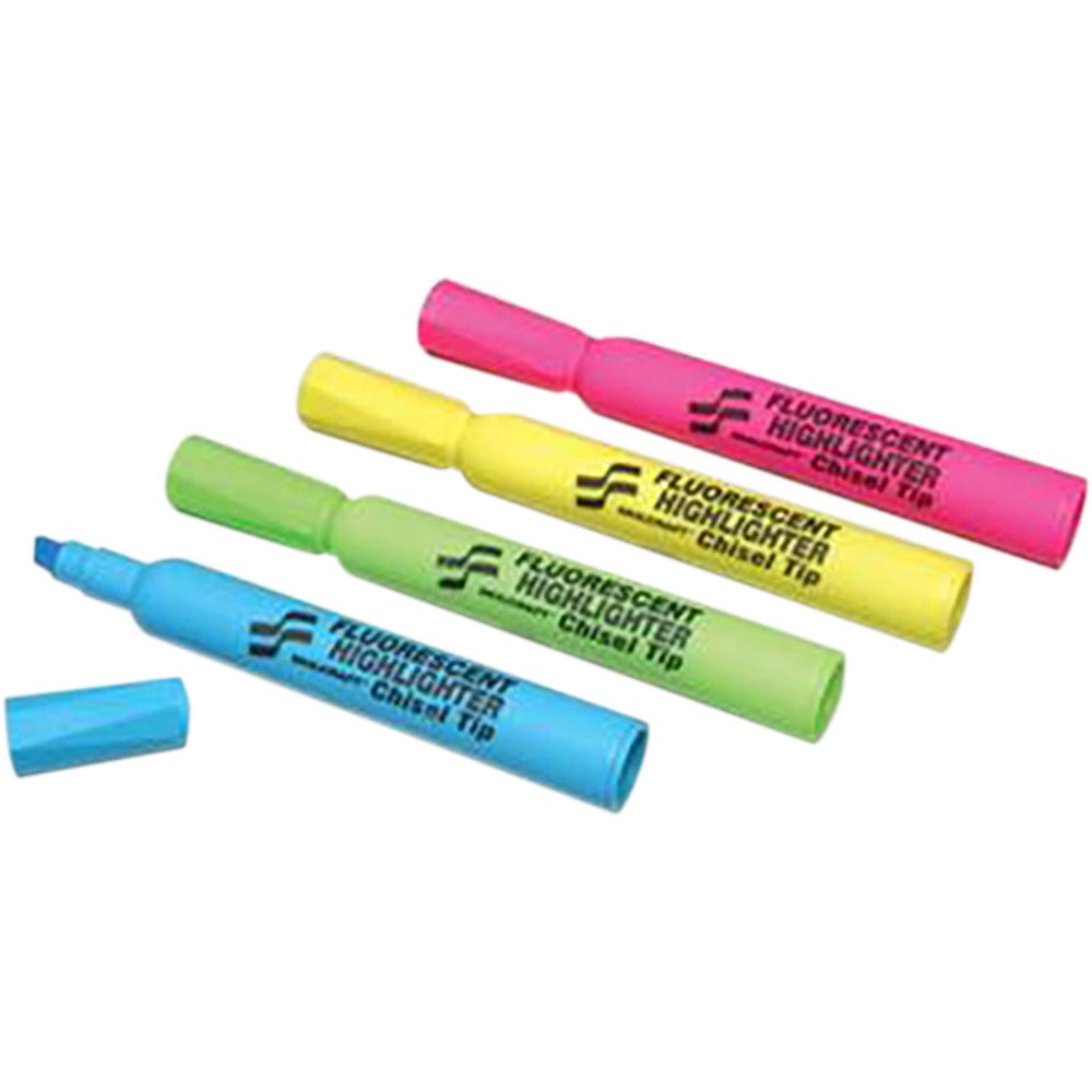 ABILITYONE Abilityone 7520013837938 Highlighter Marker Set 4 Piece