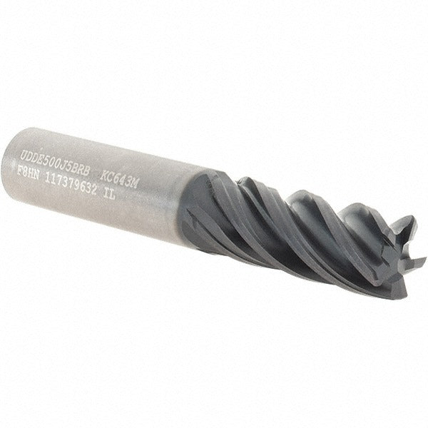 KENNAMETAL Kennametal 3580803 Corner Radius End Mill 1/2 in 5 Flute
