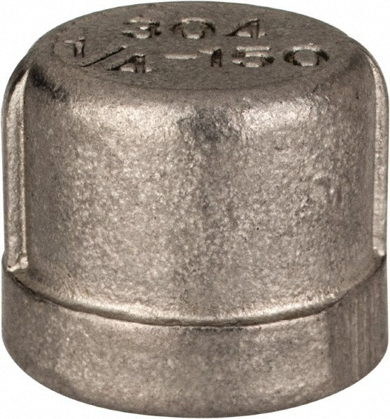 MERIT BRASS Merit Brass K416-04 Pipe End Cap 1/4 in 304 Ss Fnpt