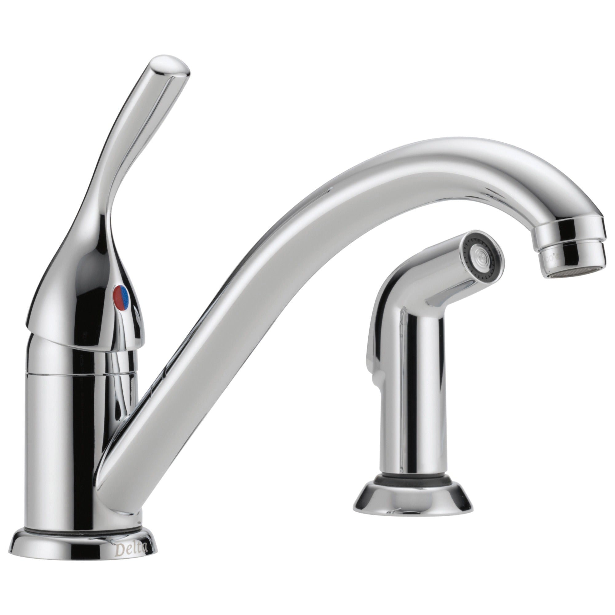 DELTA FAUCET Delta Faucet 175-DST Classic Kitchen Faucet Polished Chrome