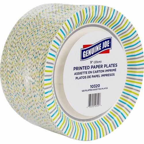 GENUINE JOE Genuine Joe GJO10320 9 Inch Paper Plates Pack of 125