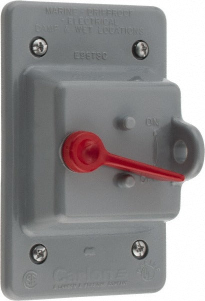 THOMAS & BETTS Thomas Betts E98TSCN Toggle Switch Polycarbonate