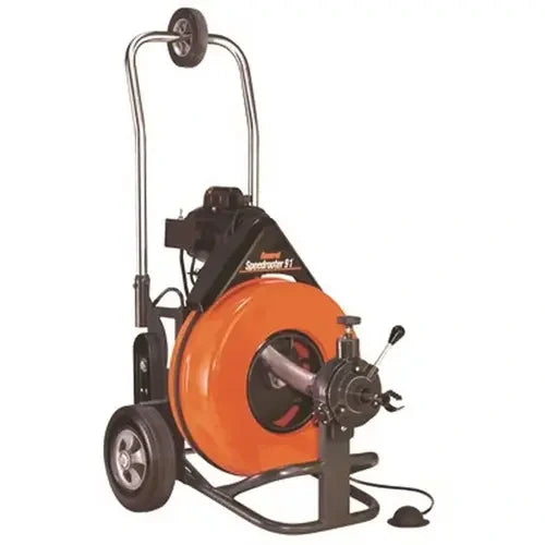 GENERAL WIRE SPRING GENERAL WIRE SPRING P-S92-C Speedrooter 92 Drain Cleaner 1/2 hp 3/4 in x 100 ft Cable