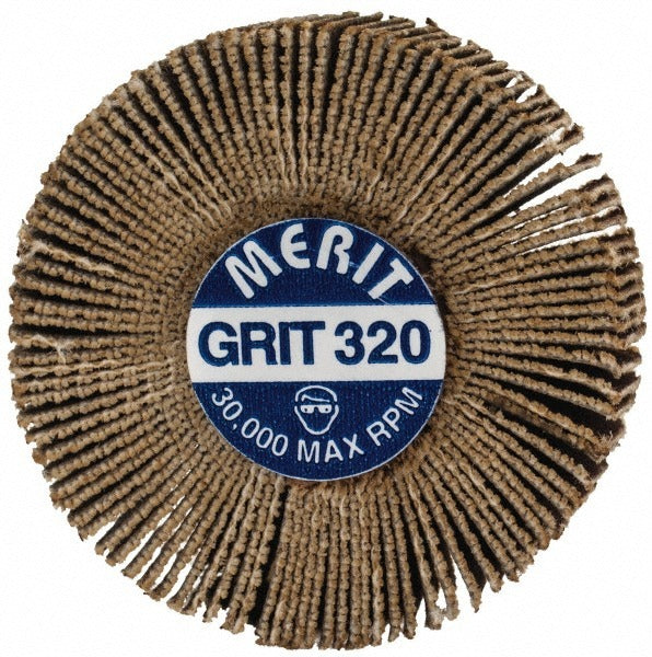 MERIT Merit Abrasives 08834137515 Mounted Flap Wheel 320 Grit
