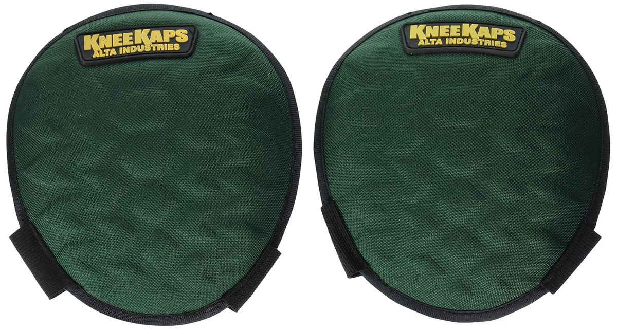 Alta 60110 KneeKap's Knee Protector Pad, AltaGrip Fastening, Capless, Green