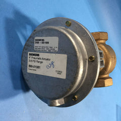 Siemens 268-03169 Brass Control Valve 1-1/2 Inch NPT 25 CV