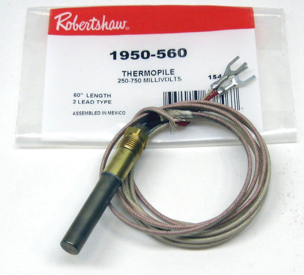 Robertshaw 1950-560 Thermopile 60 Inches 750 Millivolts