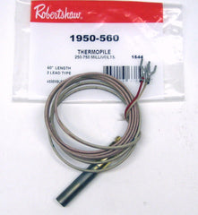 Robertshaw 1950-560 Thermopile 60 Inches 750 Millivolts