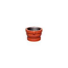 Victaulic F020080P00 Model 80 Orange Enamel Painted Ductile Iron Female Adapter, 2 IN, FNPT