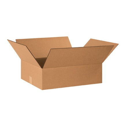 BSC PREFERRED Bsc Preferred 20166 Shallow Corrugated Boxes 25 Pack