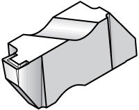 KENNAMETAL Kennametal 1152044 Grooving Insert KC730 1mm Right Hand