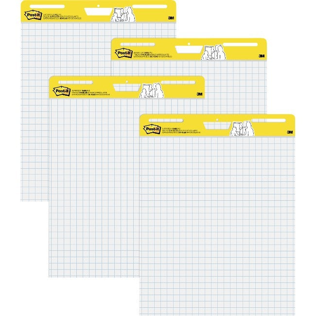 3M 3M MMM560VAD4PK Post-it Self-Stick Easel Pad Value Pack 25 x 30 4 Pads