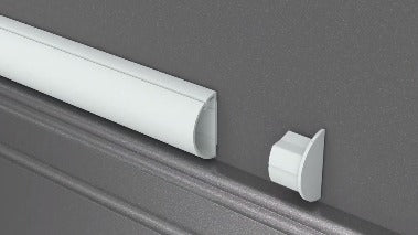D-LINE D-line ec3015w-5pk Mini Trunking End Cap White 5-pack