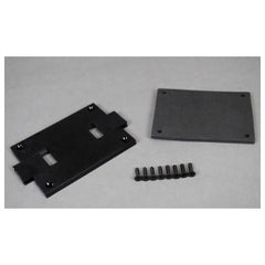 Wiremold 829PSTC-BLK Poly Data Slide Plate Black