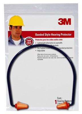 3M 3M 90537H1-DC Banded Hearing Protector Nrr 28 Db