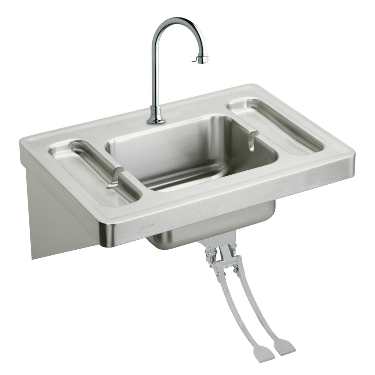 BSC PREFERRED Bsc Preferred ESLV2820FC Wall-hung Lavatory Sink Kit