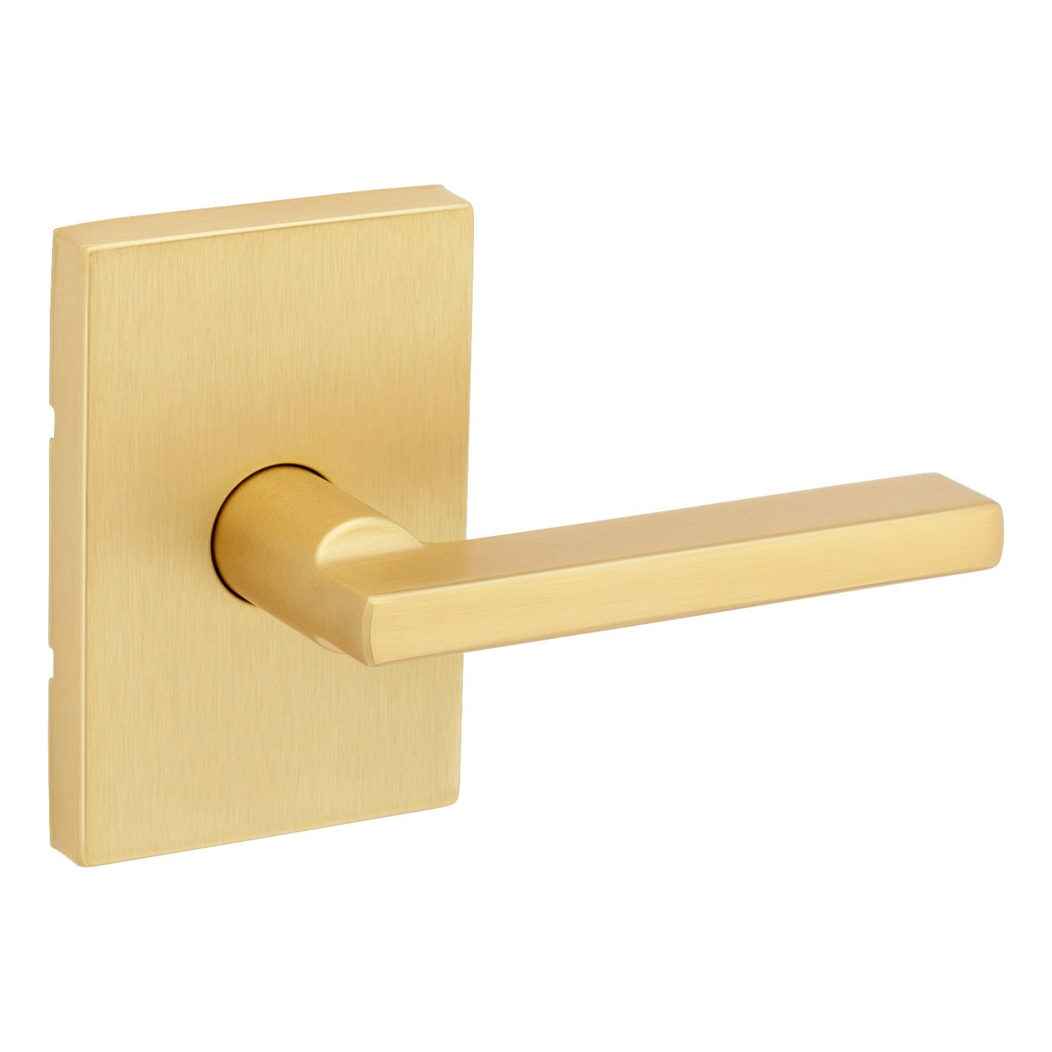 KWIKSET Kwikset 720HFLRCT-4 Halifax Lever Passage Door Lock Satin Brass