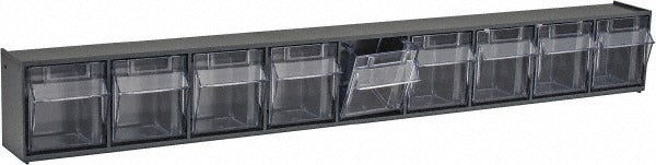 QUANTUM STORAGE SYSTEMS Quantum Storage QTB309GY 9 Compartment Tip Out Bin Organizer