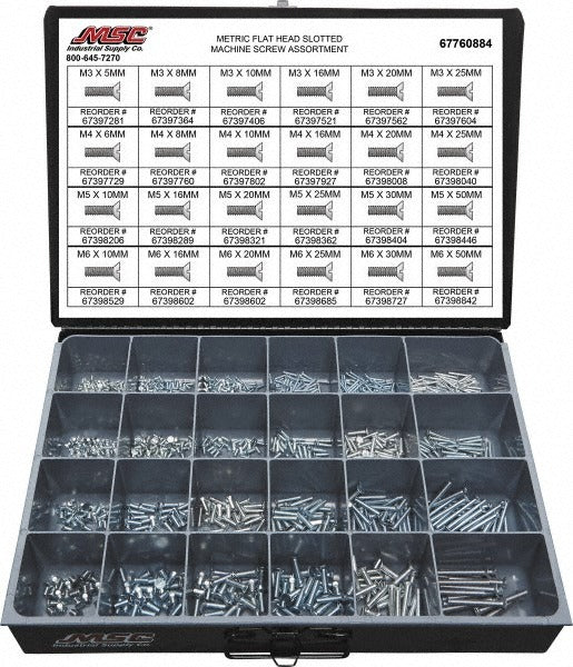 VALUE COLLECTION Value Collection 67760884 820pc Machine Screw Assortment