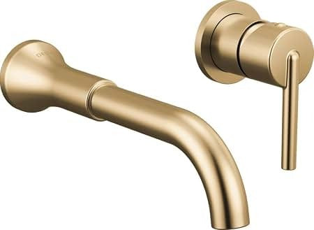 DELTA Delta T3554LF-CZLHP-WL Two Handle Wall Mount Bathroom Faucet (3-Hole 8-Inch)