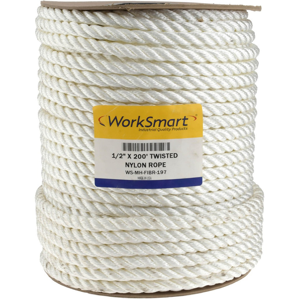 VALUE COLLECTION Value Collection WS-MH-FIBR-197 Twisted Nylon Rope
