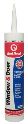 RED DEVIL Red Devil Inc 846 Window Door Siding Caulk 10.1 Oz
