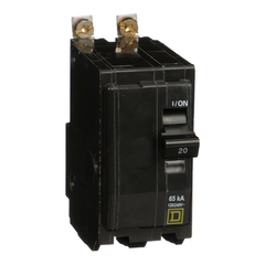 Square D QHB220 Miniature Circuit Breaker 20A 120/240V 2P