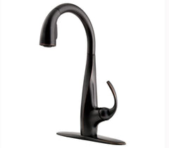 Pfister LF-529-7ANY Avanti Kitchen Faucet, 1.8 gpm Flow Rate, 1 Handles, Spray/Aerated Stream Function