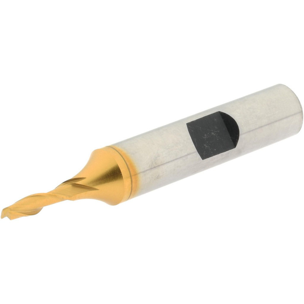HERTEL Hertel E8030008 Square End Mill 1/8 in 2 Flute Hss Tin