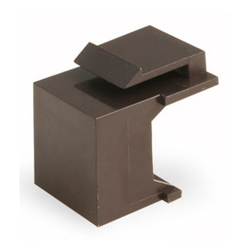 WIREPATH Wirepath BLANK-INSERT-BR Blank Keystone Insert Brown 10pk